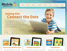 Tablet Screenshot of mobile-educationstore.com
